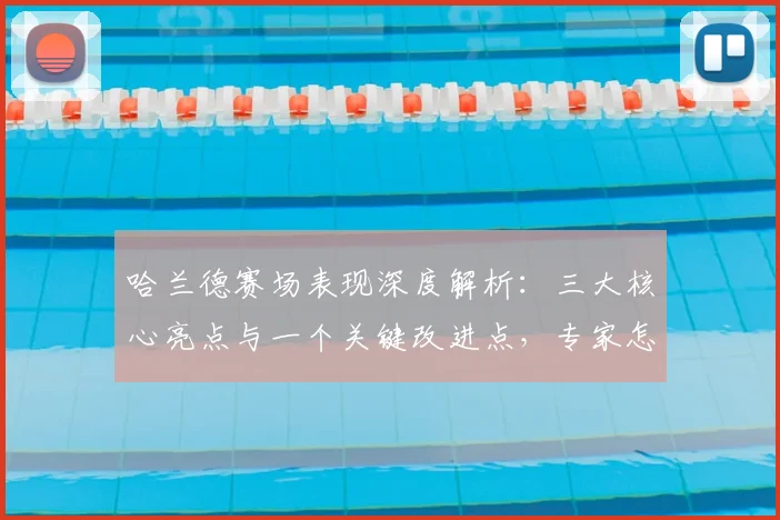 哈兰德赛场表现深度解析:三大核心亮点与一个关键改进点,专家怎么看?